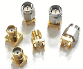 50 Ohm SMA PCB mount type connectors