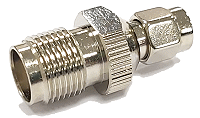 50 Ohm TNC-male to SMA-female Adapter