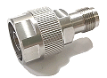 50 Ohm N-male to TNC-female Adapter