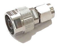 50 Ohm N-male to TNC-male Adapter