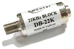 75 Ohm 22 kHz Block