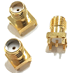 50 Ohm SMA PCB mount type connectors