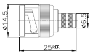 75 Ohm 12GHz BNC crimp connector