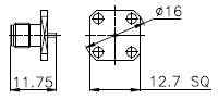 50 Ohm 18GHz SMA Panel Mount Connectors