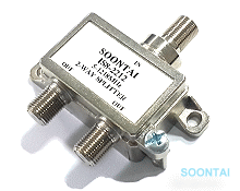 2 Way Splitter + Isolator