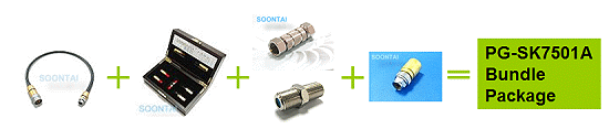 75 Ohm Calibration Kit Bundle Package